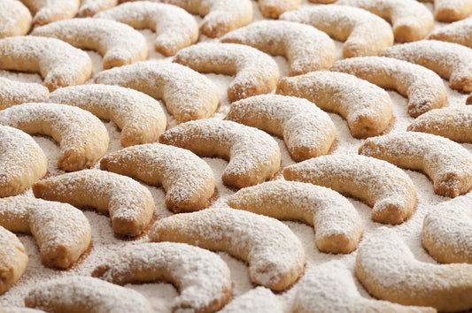German Christmas Cookies: Vanille Kipferl